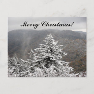 Cartes Pour Fêtes Annuelles Arbre neige de Noël