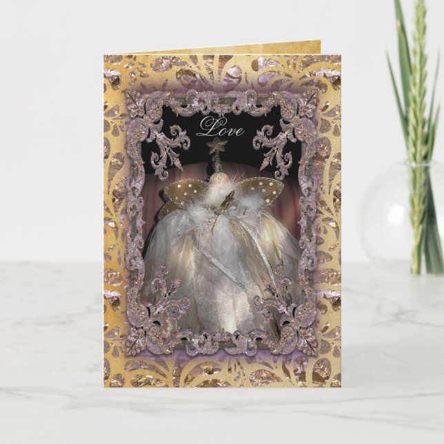 Cartes Pour Fêtes Annuelles Arbre Top Victorian (Devant)