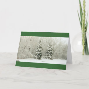 Cartes Pour Fêtes Annuelles arbres
