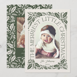 Cartes Pour Fêtes Annuelles Arche de Noël la plus joyeuse aux baies