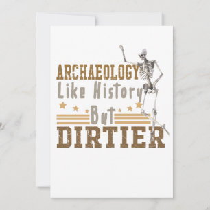 Cartes Pour Fêtes Annuelles Archéologie Comme Histoire Mais Dirtier