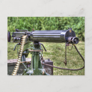 Cartes Pour Fêtes Annuelles Arme-machine Vickers