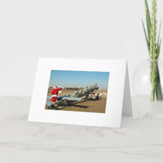 Cartes Pour Fêtes Annuelles Armée Père Noël