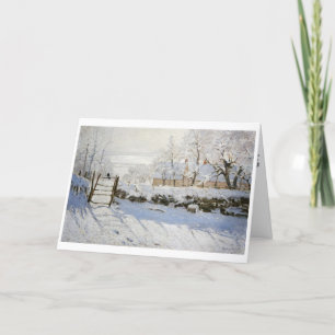 Cartes Pour Fêtes Annuelles Art classique Monet