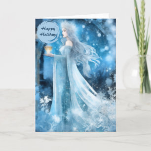 Cartes Pour Fêtes Annuelles Art de l'Imaginaire de la Reine des neiges - Déess