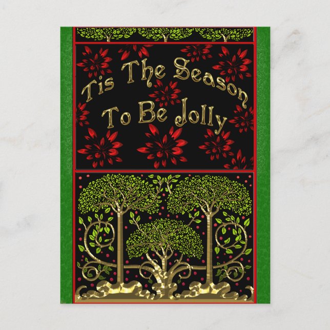 Cartes Pour Fêtes Annuelles Art et artisanat du XIXe siècle Noël inspiré (Devant)