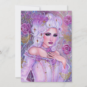 Cartes Pour Fêtes Annuelles art fantastique de la Saint-Valentin rococo par Re