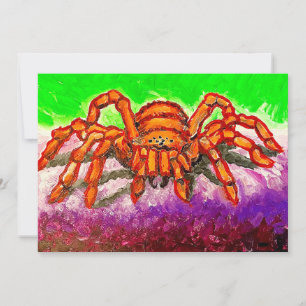 Cartes Pour Fêtes Annuelles art gothique araignée