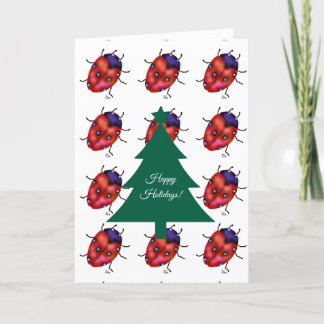 CARTES POUR FÊTES ANNUELLES ART LADYBUG