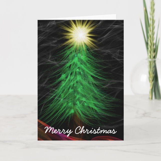 Cartes Pour Fêtes Annuelles Art moderne Joyeux Christma (Devant)