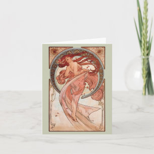 Cartes Pour Fêtes Annuelles Art Nouveau - Dance