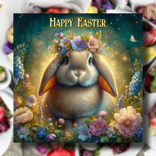 Cartes Pour Fêtes Annuelles Art Nouveau Imaginaire Art Lop Bunny Earl Pâques