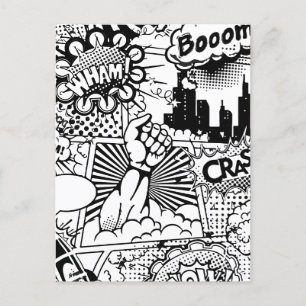 Cartes Pour Fêtes Annuelles Art Pop moderne