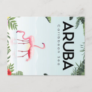 Cartes Pour Fêtes Annuelles Aruba mignon