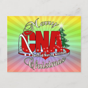 Cartes Pour Fêtes Annuelles Assistant en soins infirmiers certifié CNA CHRISTM