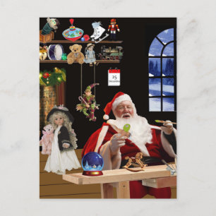 Cartes Pour Fêtes Annuelles Atelier du Père Noël
