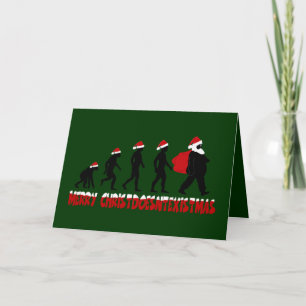 Cartes Pour Fêtes Annuelles Athée de Santa