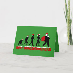 Cartes Pour Fêtes Annuelles Athée Xmas
