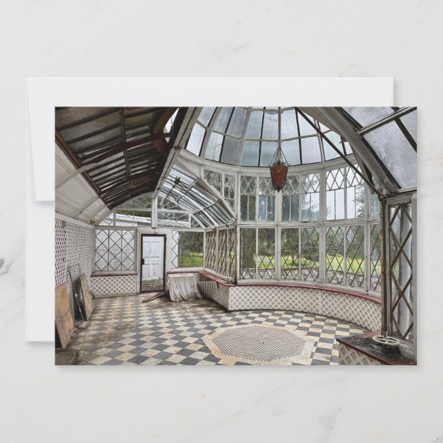Cartes Pour Fêtes Annuelles Atrium abandonné (Devant)