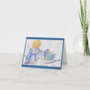 Cartes Pour Fêtes Annuelles Attention, Petit Guy !