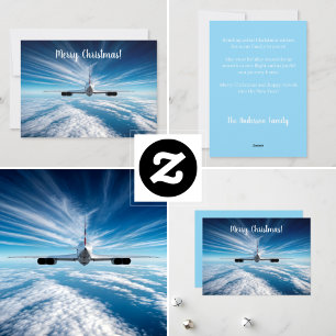 Cartes Pour Fêtes Annuelles Au-delà de l'horizon : Concorde vu de derrière