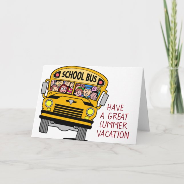 CARTES POUR FÊTES ANNUELLES AU **MEILLEUR CHAUFFEUR DE BUS JAMAIS** À CHRISTMA (Devant)