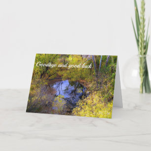 Cartes Pour Fêtes Annuelles Au revoir et bonne chance au docteur Card