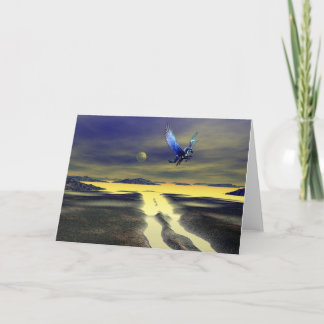 Cartes Pour Fêtes Annuelles Augmentation de Pegasus