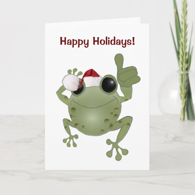 Cartes Pour Fêtes Annuelles Aujourd'Hui, Des Vacances Heureuses ! (Devant)