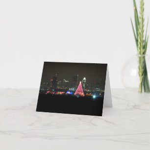 Cartes Pour Fêtes Annuelles Austin Texas Christmas Trail of Lights Skyline