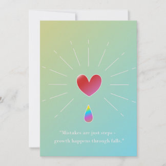 Cartes Pour Fêtes Annuelles Authenticity Attracts, Inspirational Greeting Card