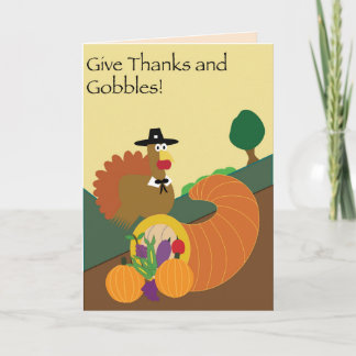 Cartes Pour Fêtes Annuelles Avalez avalent le thanksgiving