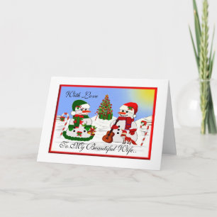 Cartes Pour Fêtes Annuelles Avec amour