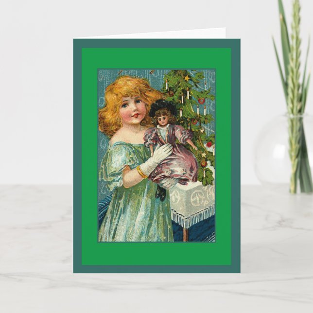 Cartes Pour Fêtes Annuelles Avec amour ce Noël (Devant)
