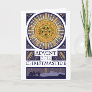 Cartes Pour Fêtes Annuelles Avènement - Noël 2012