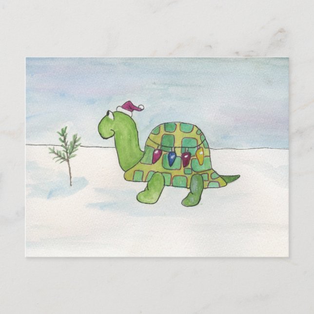 Cartes Pour Fêtes Annuelles Ayez un joyeux petit Noël (Devant)
