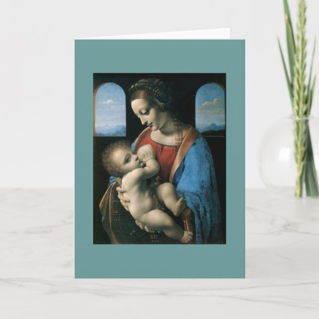 Cartes Pour Fêtes Annuelles Baby Jesus (Devant)