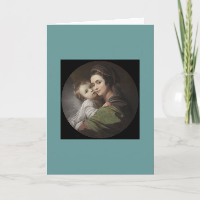 Cartes Pour Fêtes Annuelles Baby Jesus (Devant)