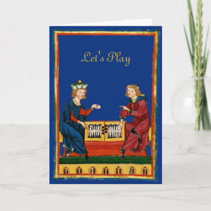 Cartes Pour Fêtes Annuelles Backgammon : Personnalisable