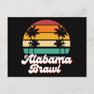 Cartes Pour Fêtes Annuelles Bagarre de l'Alabama 