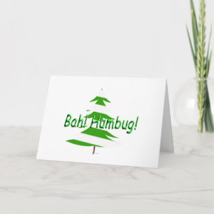 Cartes Pour Fêtes Annuelles Bah ! Humbug !
