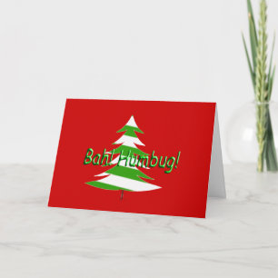 Cartes Pour Fêtes Annuelles Bah ! Humbug !