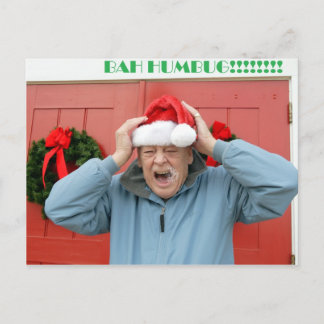 Cartes Pour Fêtes Annuelles Bah humbug, noël