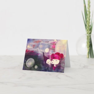 Cartes Pour Fêtes Annuelles baisers innocents