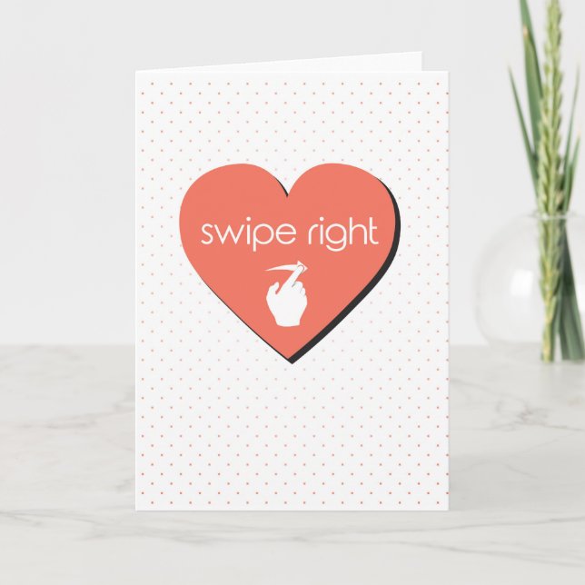 Cartes Pour Fêtes Annuelles Balayer droit Coeur bonbon (Devant)