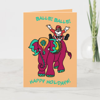 Cartes Pour Fêtes Annuelles Balle ! Balle !