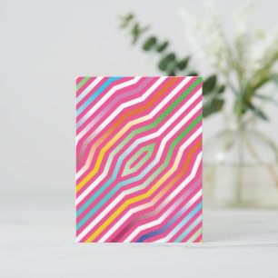 Cartes Pour Fêtes Annuelles Bandes diagonales symétriques arrière - plan 4