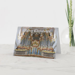 Cartes Pour Fêtes Annuelles Baroque organ card