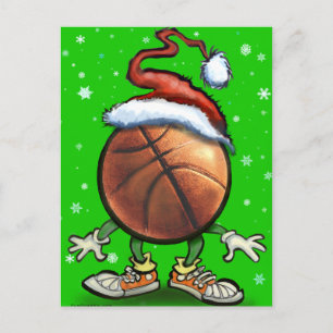 Cartes Pour Fêtes Annuelles Basket-ball