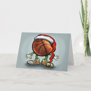 Cartes Pour Fêtes Annuelles Basket-ball